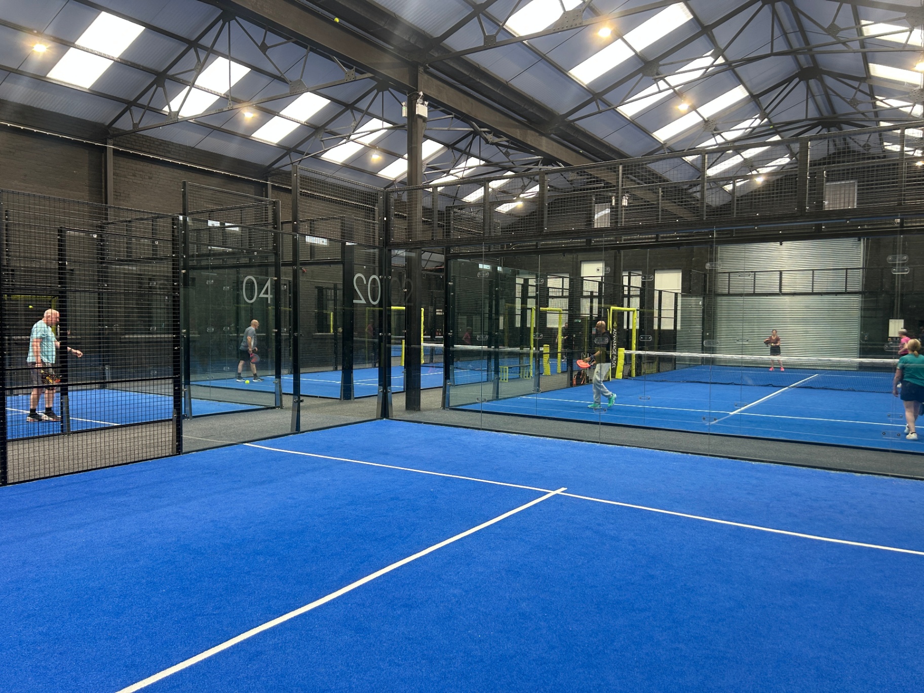 Premium padel court venue in Nottingham