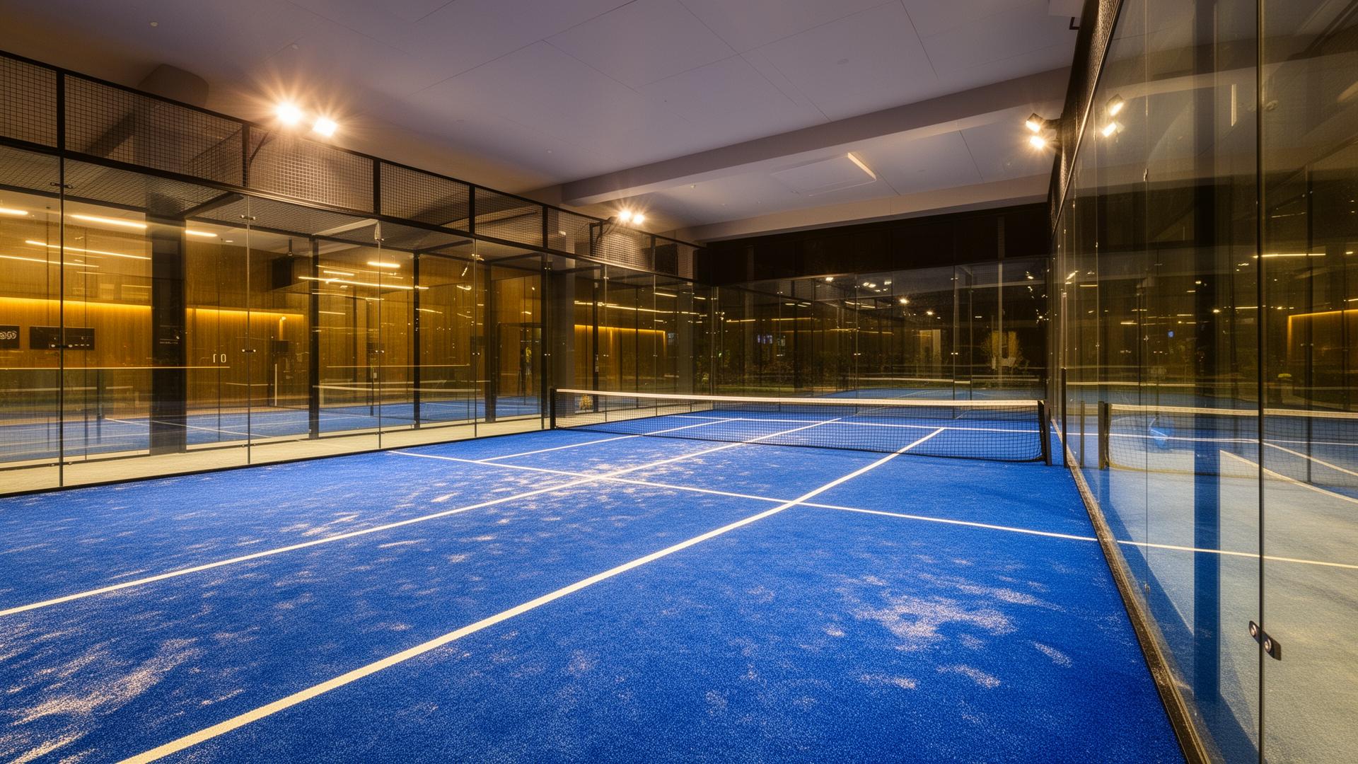 Premium padel court venue in Nottingham for business networking events